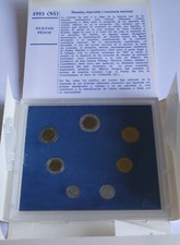 Mexiko kursmünzensatz 1993 gebraucht kaufen  Köln