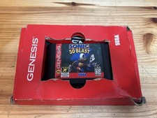 Sonic 3D Blast (Sega Genesis, 1996) com Caixa, Manual e Outros Documentos, usado comprar usado  Enviando para Brazil