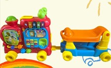 Vtech eisenbahn lauflernhilfe gebraucht kaufen  Sonthofen