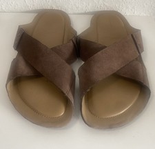 Zara leder sandalen gebraucht kaufen  Hamburg