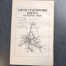 Original 1906 railway for sale  WARRINGTON