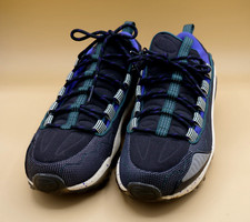 Tênis de corrida Reebok DMX Run DV5113 preto branco roxo azul-petróleo tamanho 10.5 comprar usado  Enviando para Brazil
