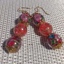 Boucles oreilles perles d'occasion  Cézy