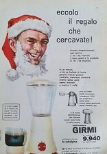 Girmi elettrodomestici advert usato  Pinerolo