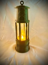 Grubenlampe bergbau deko gebraucht kaufen  Essen