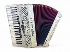 Piermaria Classique Akkordeon 120 Bass Cassotto A-Mano Stimmen Musette comprar usado  Enviando para Brazil