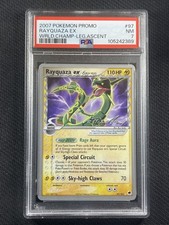 Cartão Pokemon - PSA7 QUASE PERFEITO - Rayquaza EX - Edição Campeão Mundial - 2007 - 97/101 comprar usado  Enviando para Brazil