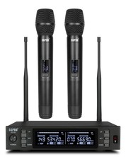 Dual wireless microphone for sale  Brentwood