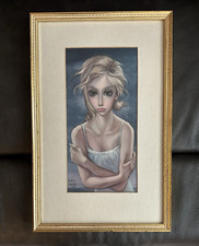 Vtg walter keane for sale  USA