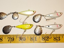 Usado, 4 iscas de pesca vintage raras Bagley Submarine Shad comprar usado  Enviando para Brazil