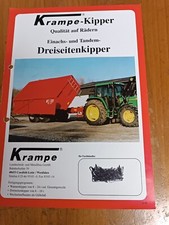 Prospekt krampe kipper gebraucht kaufen  Spraitbach