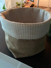 Stoff aufbewahrungsbox beige gebraucht kaufen  Leverkusen
