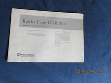 cdr500 for sale cdr500 for sale BASILDON