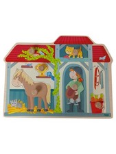 Haba steckspiel bauernhof gebraucht kaufen  Deutschland