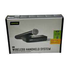Sistema de microfone sem fio Shure BLX24/B58 14 horas bateria 300 pés funciona banda J11 comprar usado  Enviando para Brazil