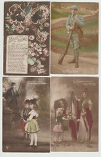 Lot cartes patriotiques d'occasion  Clermont-en-Argonne