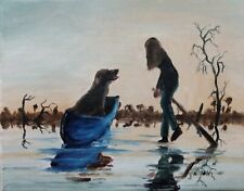 Oil painting dog for sale  Pueblo