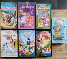 Videocassette vhs walt usato  Roma