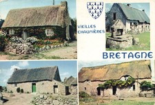 Bretagne vieilles chaumieres d'occasion  France