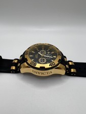 Invicta Pro Diver SCUBA 50mm ouro preto aço inoxidável *precisa de bateria*, usado comprar usado Invicta Pro Diver SCUBA 50mm ouro preto aço inoxidável *precisa de bateria*, usado comprar usado  Enviando para Brazil