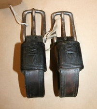 Pair black leather for sale  SAFFRON WALDEN