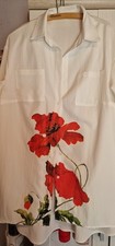 Damen sommerbluse weiss gebraucht kaufen  Weiterstadt