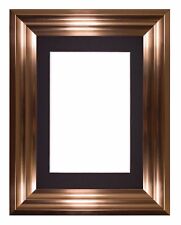 Cuadros de fotos de marco ancho de gama de Bucarest decoración con montaje oro y bronce segunda mano  Embacar hacia Mexico