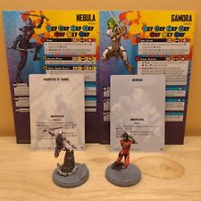 Jogos de massa atômica Marvel Crisis Protocol Gamora e nebulosa com miniaturas de cartões comprar usado  Enviando para Brazil