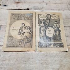 Denison vaudeville sketches for sale  Fredericktown