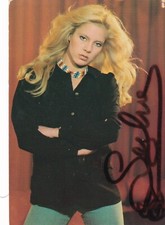 Sylvie vartan autograph d'occasion  Expédié en Belgium