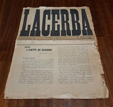 Lacerba anno giugno usato  Roma