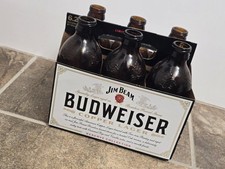 Pacote com 6 garrafas de cerveja vazias Budweiser/Jim Beam cobre Lager  comprar usado  Enviando para Brazil