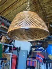Lampadario bambù rattan usato  Poppi