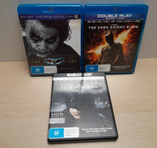 Blu-ray Batman Begins / The Dark Knight / The Dark Knight Rises (LEIA) comprar usado  Enviando para Brazil