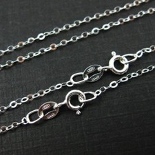 Colar corrente prata esterlina 2 mm cabo plano elo (todos os tamanhos) feito na Itália comprar usado Colar corrente prata esterlina 2 mm cabo plano elo (todos os tamanhos) feito na Itália comprar usado  Enviando para Brazil