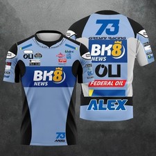 Camiseta Alex Márquez No 73 BK8 Gresini Racing MotoGP 2025 - Nova em folha comprar usado  Enviando para Brazil
