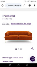 Dfs enchanted orange for sale  MANCHESTER