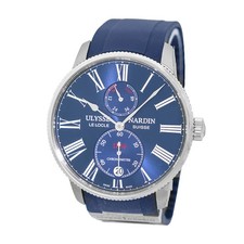 ULYSSE NARDIN Aço 42mm Marine Torpilleur Cronômetro" 1183-310 Garantia CAIXA , usado comprar usado  Enviando para Brazil