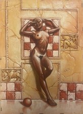 Dipinto olio tempera usato  Montelabbate