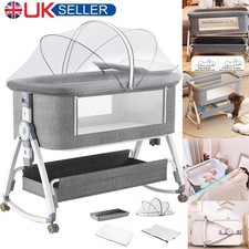 Baby bedside crib for sale  LEICESTER