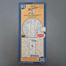 Carte michelin 1950 d'occasion  Saint-Michel-sur-Orge