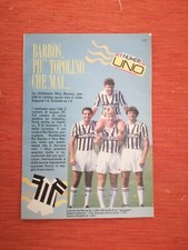 ARTICOLO CON FOTO CLIPPING "RUI BARROS" JUVENTUS DEL 1989 pagine 4  comprar usado  Enviando para Brazil