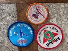 Vintage gymnastics badges for sale  READING