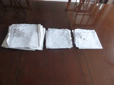 Set white embroidered for sale  LLANDEILO