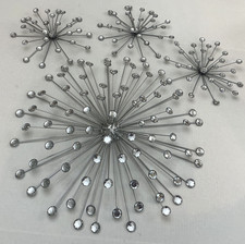 Silver starburst jeweled for sale  Townsend