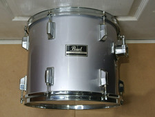 1980's PEARL 13" EXPORT SERIES TOM em PRATA FLASH para SEU CONJUNTO DE BATERIA! LOTE L1 comprar usado  Enviando para Brazil
