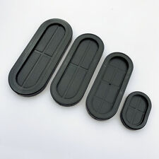 Ilhó de borracha oval plugues cegos bungs para proteção de fiação de cabo preto comprar usado  Enviando para Brazil
