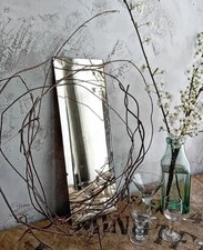 Vintage bevelled mirror for sale  SUDBURY