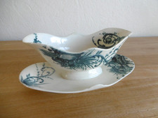 Sauciere faience vieillard d'occasion  Saint-Cyr-en-Val