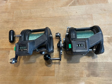 2 Daiwa Sealine Great Lakes 47LC contador de linha de molinete de pesca com vento nível de alta velocidade, usado comprar usado  Enviando para Brazil